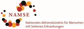 Logo NAMSE - Nationales Aktionsbündnis für Menschen mit Seltenen Erkrankungen 