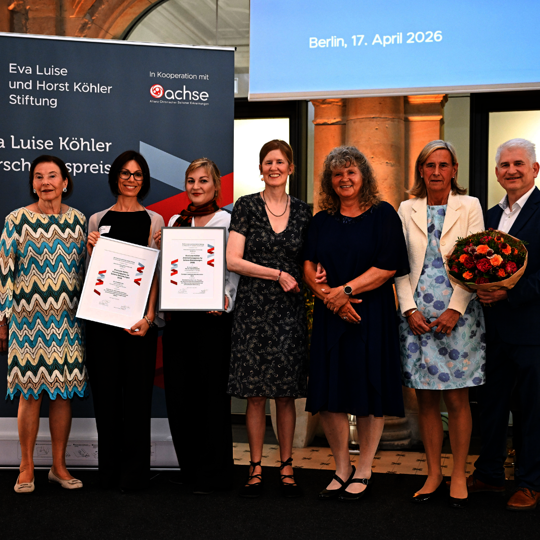 von links nach rechts: Eva Luise Köhler, Dr. Arcangela Iuso, Dr. Lucia Laugwitz, Dr. Ulrike Köhler, Geske Wehr, Prof. Dr. Annette Grüters-Kieslich, Michael Scholz, Foto: © Andrea Katheder