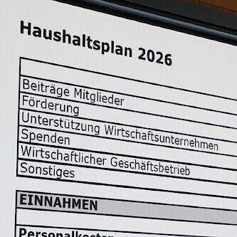 Haushaltsplan
