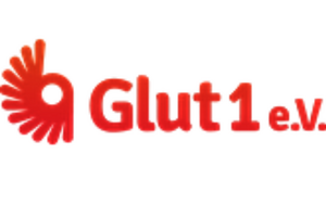 Rotes Logo mit stilisierter Flamme links und Schriftzug 'Glut 1 e.V.' rechts.