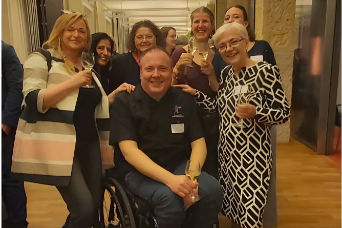 Vertreterinnen und Verteter der ACHSE Selbsthilfegemeinschaft 