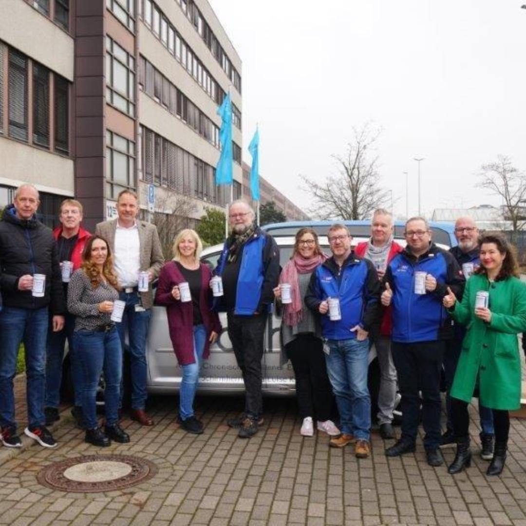 Spendenaktion bei VW