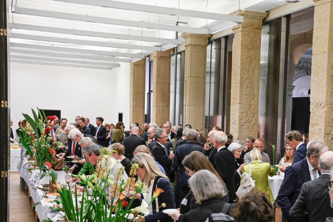 Büfett beim Festaktr für die Gewinnerinnen des Eva Luise Köhler Forschungspreises und des Anerkennungspreises Büfett beim Festaktr für die Gewinnerinnen des Eva Luise Köhler Forschungspreises und des Anerkennungspreises