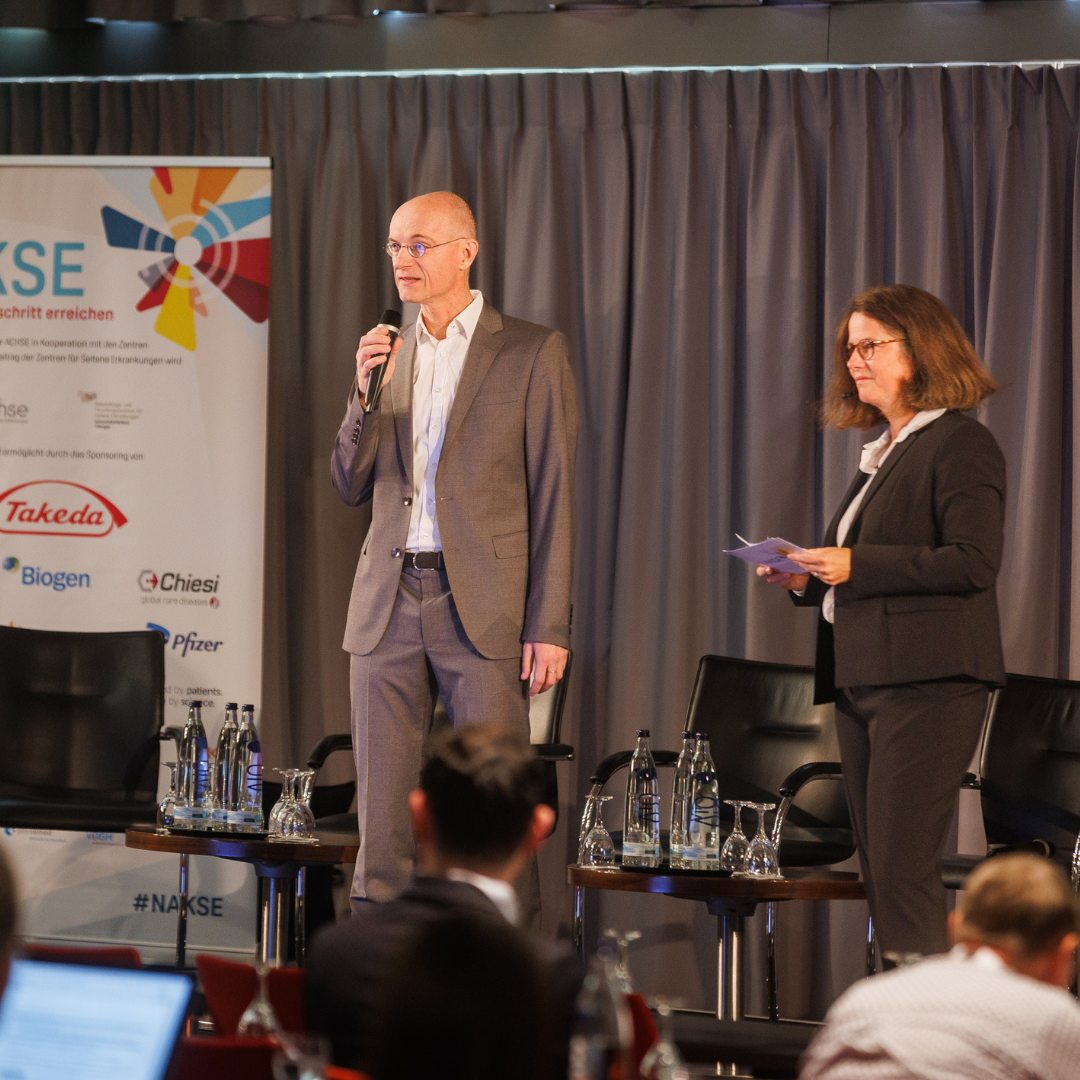 Dr. Holm Graeßner und Mirjam Mann auf der NAKSE 2023