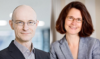 Dr. Holm Graeßner vom ZSE Tübingen und Mirjam Mann von der ACHSE